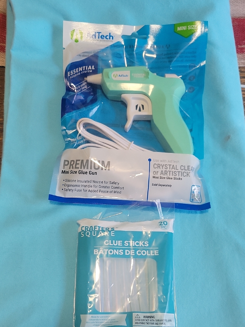 🆕️ AdTech Mini Size Glue Gun - Mint Green